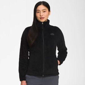 The North Face Women's Black Full Zip Soft Fleece Osito Jacket Size L
